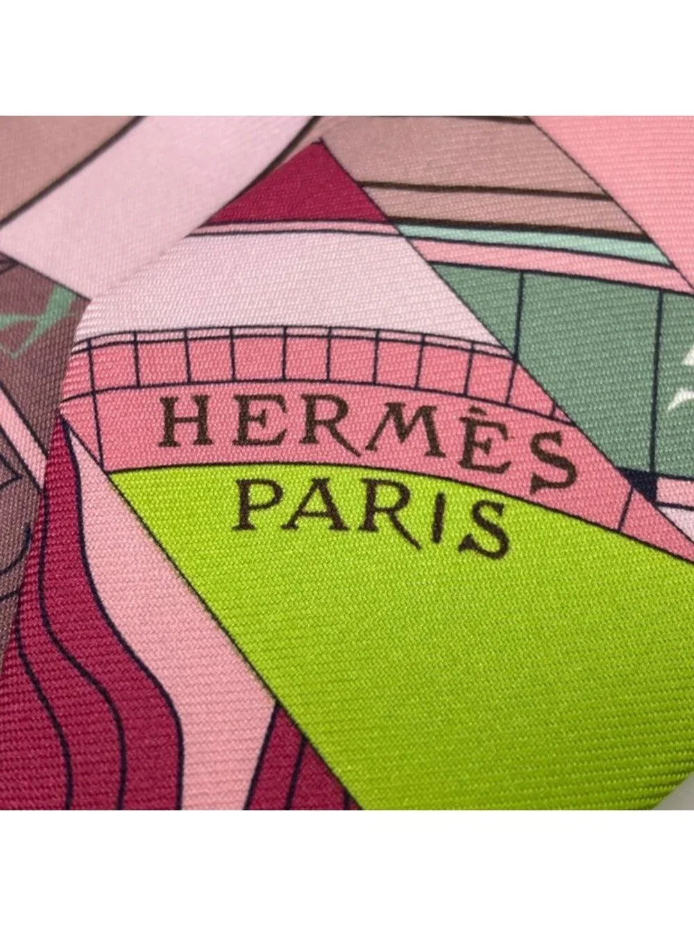 Hermes Twilly Scarf Silk